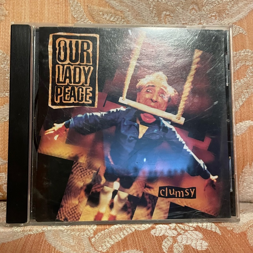 🍁 Our Lady Peace Clumsy 1997 Sony Compact Disc Raine Maida Jeremy Taggart 🍁